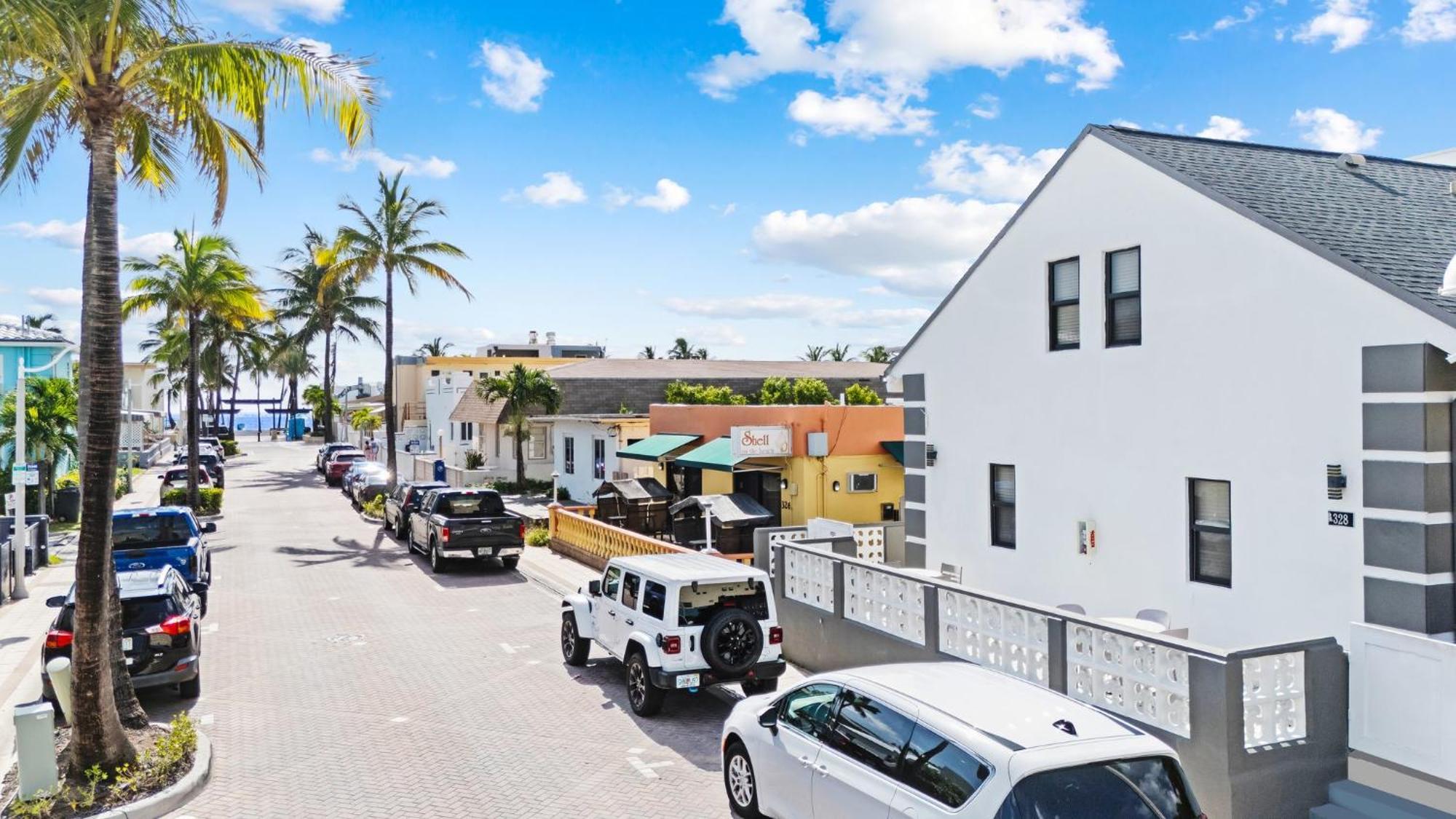 Oceanside Boutique Loft Apt Cozy Beach Unit # 7 Hollywood Exterior photo